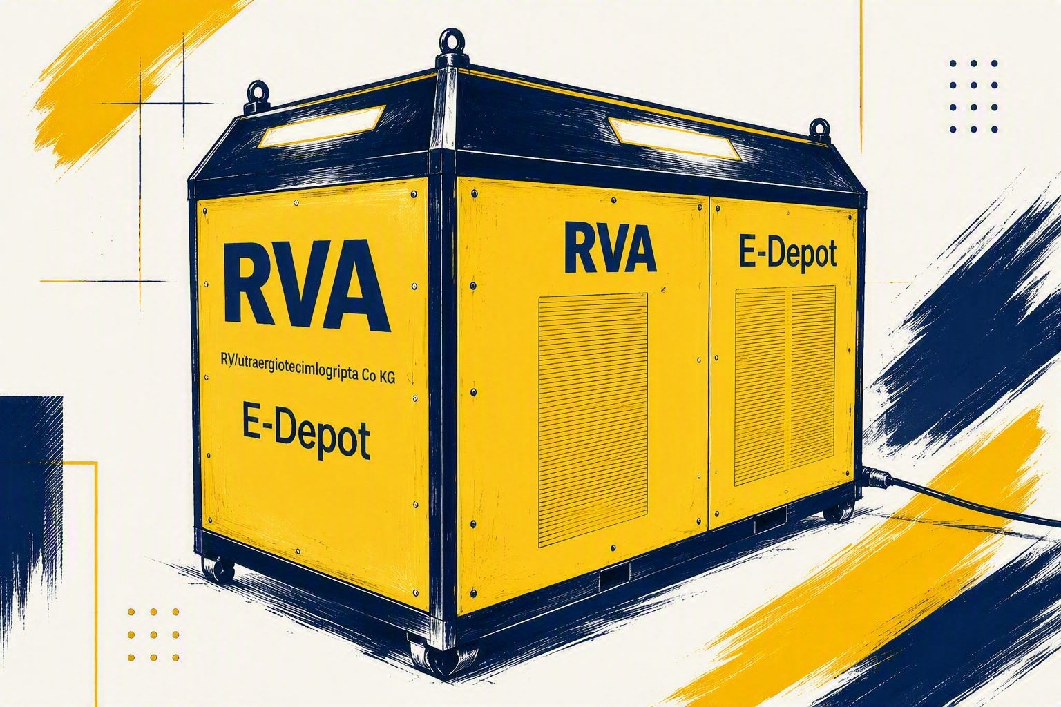 RVA E-DEPOT mobil Illustration